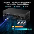 thumbnail image 2 of Conmutador Ethernet Real HD de 8 puertos y 2,5 G no gestionado con 8 x 2,5 G, 2 of 6