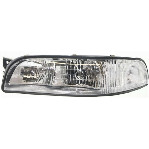 Headlight Compatible With 1997-1999 Buick LeSabre Left Driver Halogen With bulb(s)