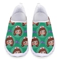 thumbnail image 1 of Zapatos de enfermería de suela blanda con dibujos animados Kawaii de verano, cómodos y ligeros, mocasines de malla sin cordones, zapatillas planas con diseño de enfermera, calzado, 1 of 5