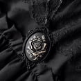 thumbnail image 2 of Design Gothic Black Rose Pendant Necklace, 2 of 2