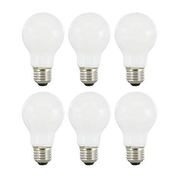 Sylvania 75W A19 Soft White Dimmable LED Light Bulb, 14 Year, 6 Pack