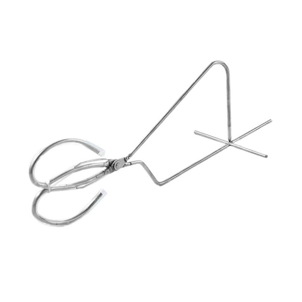 Pinzas de acero inoxidable para cerámica, ligeras y duraderas, de metal. Estilo B