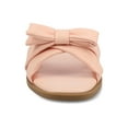 thumbnail image 6 of Journee Womens Prylin Slip On Bow Flat Sandals, 6 of 9