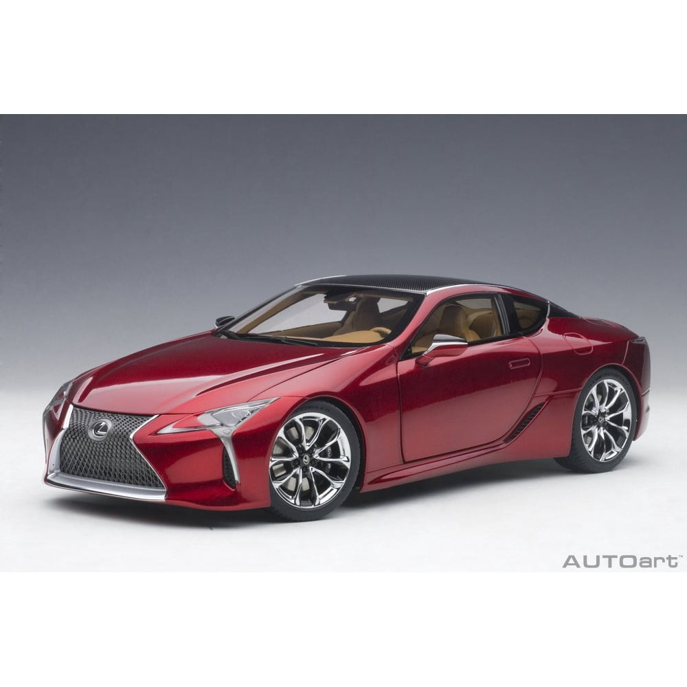 Lexus LC500, Red AutoArt 78848 1/18 Scale Collectible Diecast