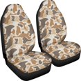 thumbnail image 3 of XYZCANDO 2 Pack Car Seat Covers for Interior Car Front Seat Covers Elastic Fit Washable, Truck Van SUV Car Front Seat Cover Set, Desert Camo, 3 of 10