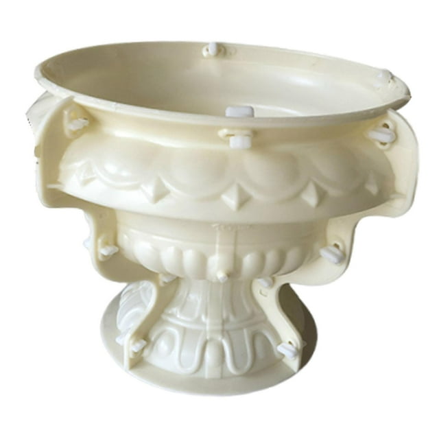Molde para maceta europea, accesorios, molde para maceta de columna romana, manualidades DIY, Diámetro 43 cm