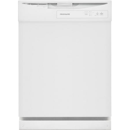 Frigidaire FDPC4221AW 24 inch Built In Full Console Dishwasher with 12 Place Settings; 5 Wash Level; Stainless Steel Food Disposer; Tall Tub Design; in White
