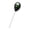 Black, variant on Black Soil Moisture Meter Tester with Stainless Steel Probe for Indoor Outdoor Plants Garden Lawn, 1Pcs