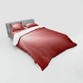 thumbnail image 3 of Ambesonne Abstract Bedding Set 3 Pcs, Ombre Effect Twirling Rays, Twin, Burgundy Dried Rose, 3 of 3