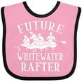 thumbnail image 3 of Inktastic Whitewater Rafting Water Sports Boys or Girls Baby Bib, 3 of 4