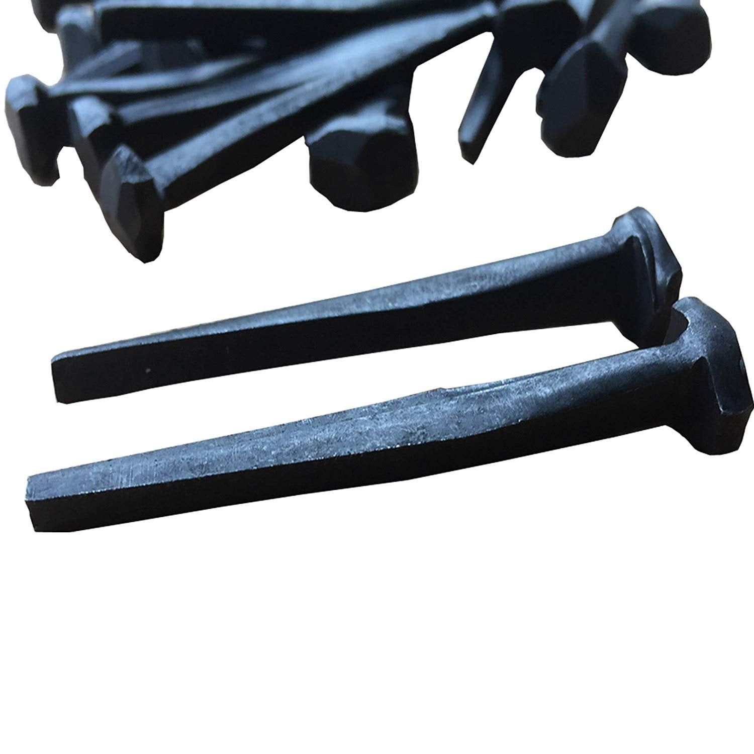 50 1" Steel Decorative Antique Wrought Head Nails-Rose Head Nails