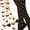Coffee Bean & Coffee, variant on TeeHee Women's Foods Knee High Socks 2-Pack (Coffee Bean & Coffee)