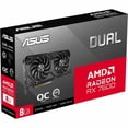 thumbnail image 5 of ASUS DUALRX7600O8GEVO Dual RX 7600 EVO OC Graphics Card 8GB, 5 of 13