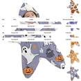 thumbnail image 3 of Mini Halloween Costumes Starfish Onesie, Fleece Romper Halloween Costumes, Adorable Starfish Outfit, Fleece Hooded Romper for First Halloween Photos, 3 of 5