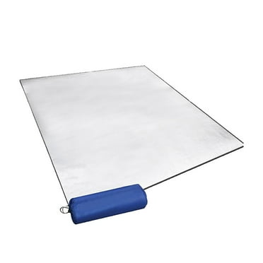 CTEEGC Insulation Mat Made Of Aluminium Foil,Camping Mat Foam Foil Blanket for Camping Foam Pad Insulating Foil Mat Foldable Sleeping Tent Pad Thermal Aluminum Camping mat for Reflecting Heat