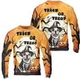 thumbnail image 3 of Trick or Treat Bulldog Needs Candy Happy Halloween Night All Over Print 3D Sweatshirt Unisex Merch Dog Lover Gifts Idea - 02020, 3 of 6