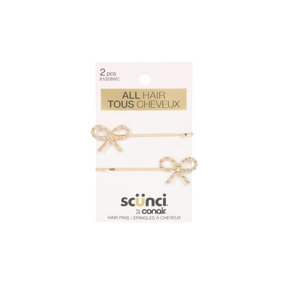 Scunci 2 pk Bow Bobbies