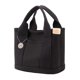 thumbnail image 4 of Bolso de mano pequeño para mujer, bolso de compras con bolsillos, bolso con asa , materiales duraderos, monedero con cremallera suave, tamaño Negro, 4 of 8
