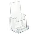 thumbnail image 2 of Trifold Brochure Holder w/ Business Card Pocket. Inside Dimension: 4.125"W, 2 of 5