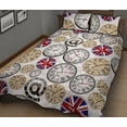 thumbnail image 2 of Reloj de pared UK Pattern Juego de cama edredón, 2 of 5