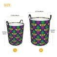 thumbnail image 5 of Xecao Mardi Gras Carnival3 Print Laundry Hamper Basket,designed for Blanket Storage and Nursery Clothes in the Bedroom, 5 of 8
