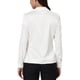 thumbnail image 3 of Blusa de satén para mujer Inspire Chic, de manga larga, camisa de trabajo de oficina con botones, talla XL, blanca, 3 of 6