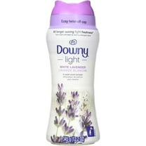 Downy Light Laundry Scent Booster Beads for Washer, White Lavender, 12.2 oz, with No Heavy Perfumes