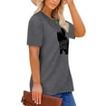 thumbnail image 3 of Anbech Mother's Day Plus Size T-Shirts for Women Graphic Mama Bear Print Oversize Short Sleeves T-Shirt with Round Neck, 3 of 4