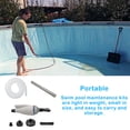 thumbnail image 4 of Naiovety Cabezal de vacío para piscina, varillas de aleación de aluminio para succión de suciedad con manguera, Kit de limpieza portátil para piscinas Deportes acuáticos Naiovety OD024724-00, 4 of 6