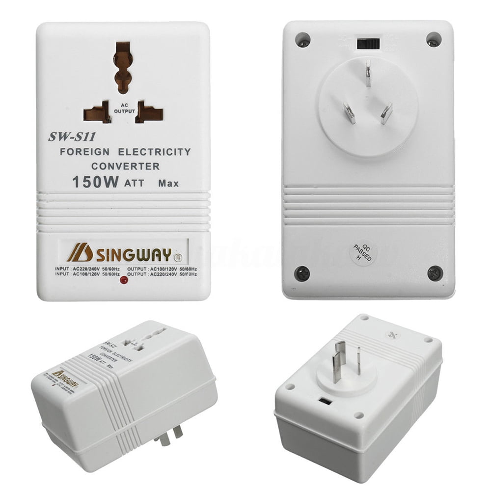 Universal 150W 240V To 110V Travel Voltage Converter Power Adapter Transformer