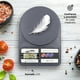 thumbnail image 3 of Báscula Digital Gramera 10kg Cocina Repostería Precisión Color Gris, 3 of 6