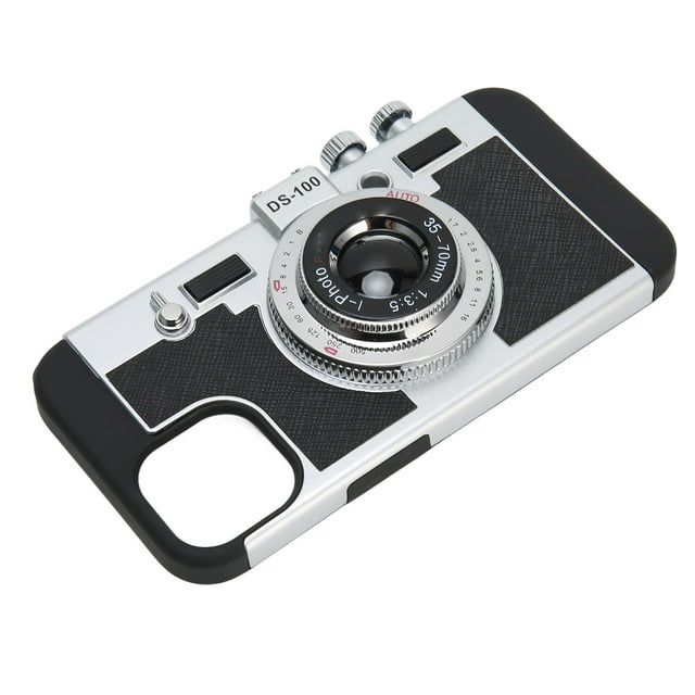Estuche para teléfono con cámara Bling Bling vintage para iPhone 13 TPU PC