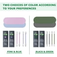 thumbnail image 2 of Reusable Cotton Swab, Set Of 4 Reusable And Washable Silicone Cotton Swabs, Ear Cure And Ear Cleaning, Eye Makeup, 2 of 5