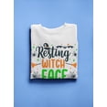 thumbnail image 3 of Resting Witch Face. Sweatshirt Women -Image by Shutterstock, Female Large, 3 of 4