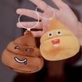 thumbnail image 4 of Cute Keychain New Expression Poop Plush Pendant Toy Funny Creative Poop Plush Stuffed Dolls Car Keyring Gift Backpack Bag Decor yellow 8cm 8cm-10cm, 4 of 6