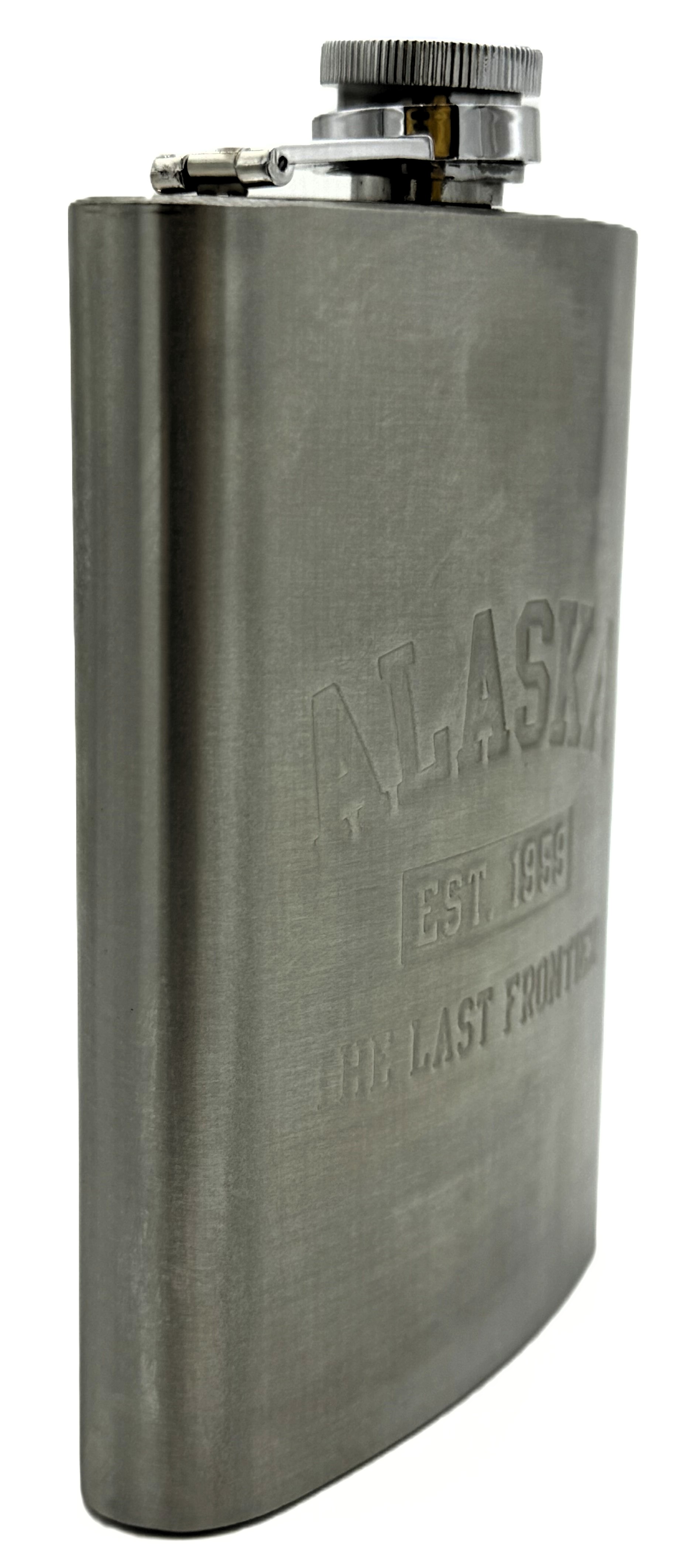 Alaskagift Alaska Last Frontier Flask