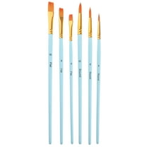 FRCOLOR 6Pcs Acrylic Painting Brush Water Color Paintbrush Oil Painting Brush Nylon Bristle Paintbrush Kit
