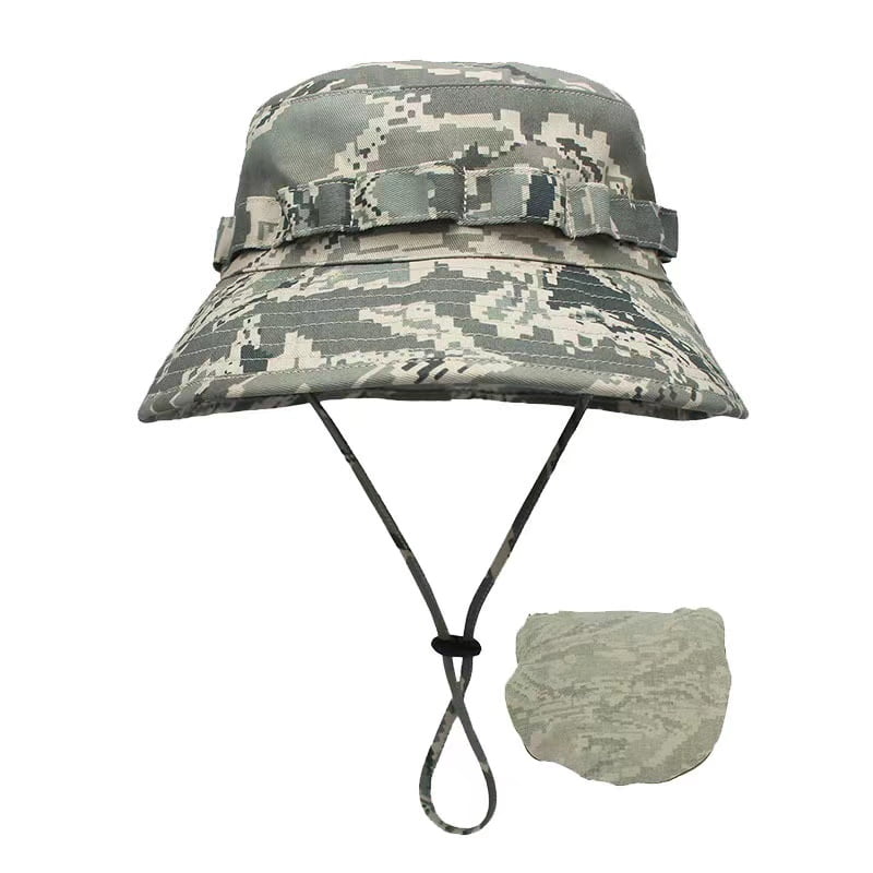 Men's Outback Hat with Chin Cord Hunting Hat Fisherman Outdoor Hat