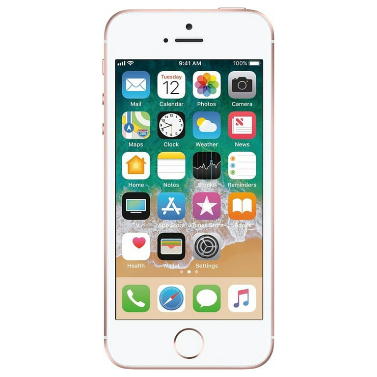 Iphone se rose gold best sale walmart