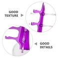 thumbnail image 3 of unbranded 5Pares Soporte Organizador De Gafas De Sol En Plástico Morado Moderno Compacto, 3 of 8