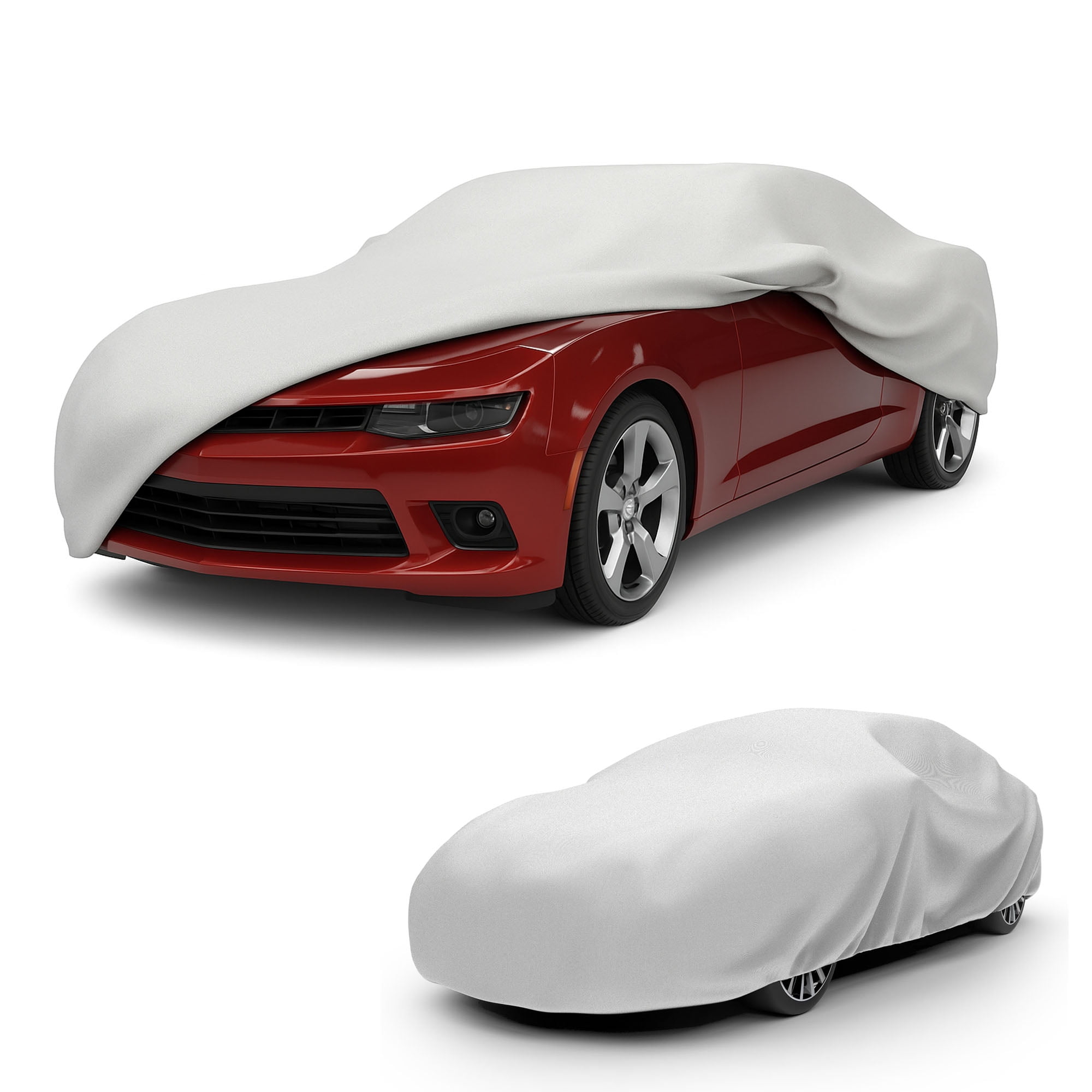 (2 pack) Budge Superior StormBlock™ Car Cover, Waterproof All Weather Outdoor Car Protection, Size 4 for Full Size Vehicles