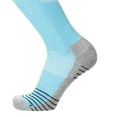 thumbnail image 6 of HAOTAGS Pro-Step Performance Over-Knee Soccer Sock • 3–17 Years • Dual-Zone Cushioning • Breathable Mesh • Gender-Inclusive Fit Sky Blue Size 10-16Years, 6 of 6