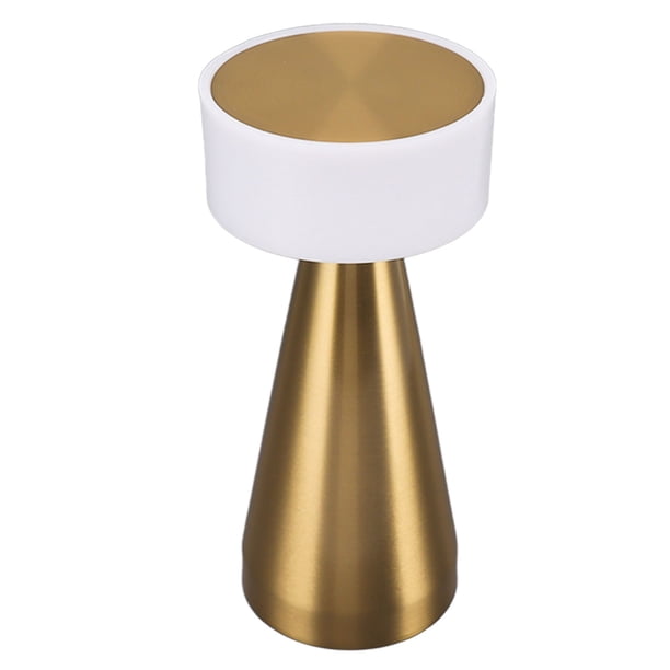 Lámpara De Mesa Inalámbrica, Lámpara De Mesita De Noche LED Industrial Con Atenuador Incorporado Y 3 Temperaturas De Color, Mini Lámpara De Escritorio Para Dormitorio, Sala De