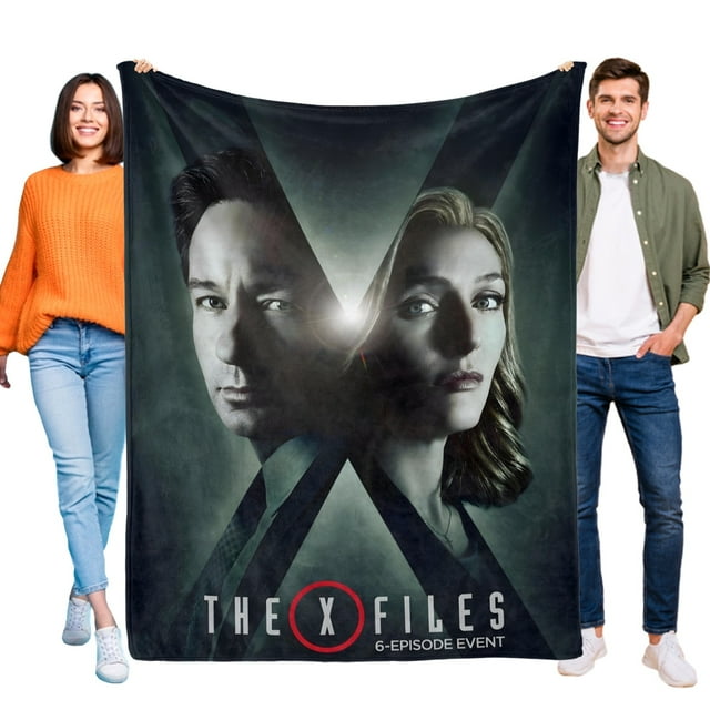 Expedientes X anti-pilling, suave, ligera, esponjosa y acogedora de lujo para hogar y cocina – Perfecta para niños y adultos,100x80cm