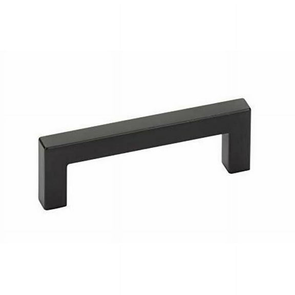 10 in. Center to Center Warwick Cabinet Pull, Flat Black