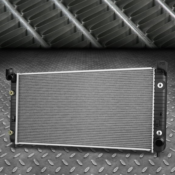 Nuvision for 03-07 Chevy Silverado GMC Sierra 8.1 OE Style Aluminum Core Radiator DPI2948