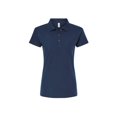 thumbnail image 1 of Playera M&O Knits para Mujer Polo Dos Botones Manga Corta, 1 of 4
