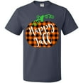 thumbnail image 3 of Inktastic Happy Fall Plaid Pumpkin T-Shirt, 3 of 5