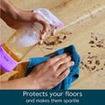 thumbnail image 3 of Floor Cleaner Refill Concentrate (6 x 1 Fl Oz) Plant-based Household Cleaning Supplies, Ammonia & Chlorine Free, No Plastic Waste, 100% Natural Orange Rosemary Scent, 3 2 Pack Refills, 3 of 4