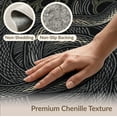 thumbnail image 6 of ODIKA Snake Gothic Moody Coiled Asymmetrical Scattered Crisp Shape Stain Resistant Low Profile for Dorm Room, Small Living Apartment, 6 of 7